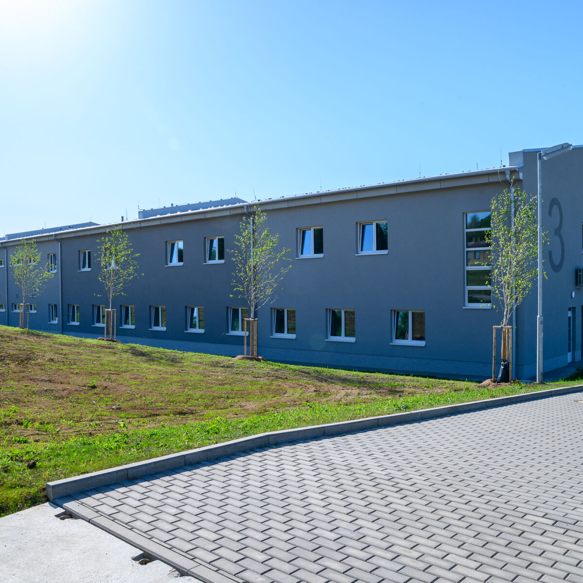 Výstavba ubytovny pro základní přípravu